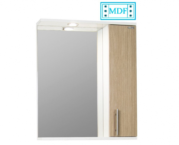 Oglinda seria 020, front MDF, fag, 60x71 cm