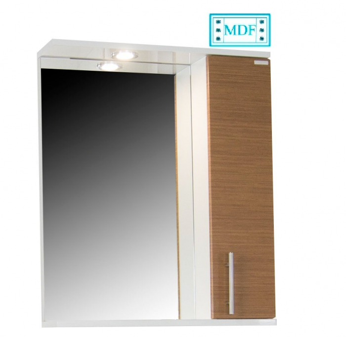Oglinda seria 020, front MDF, stejar, 60x71 cm