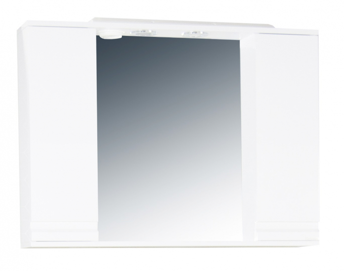 Oglinda seria 786, front MDF, alb, 100x71 cm