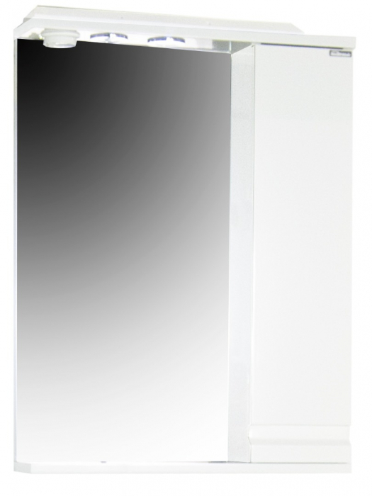 Oglinda seria 786, front MDF, alb, 55x71 cm