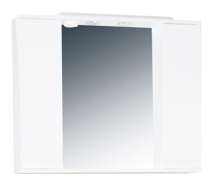 Oglinda seria 786, front MDF, alb, 90x71 cm