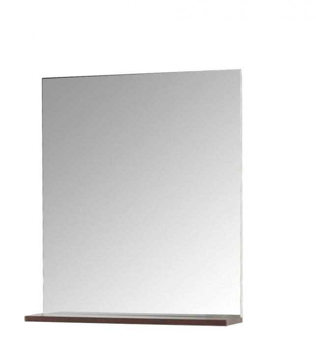 Oglinda cu polita seria 067, wenge, 60x68 cm