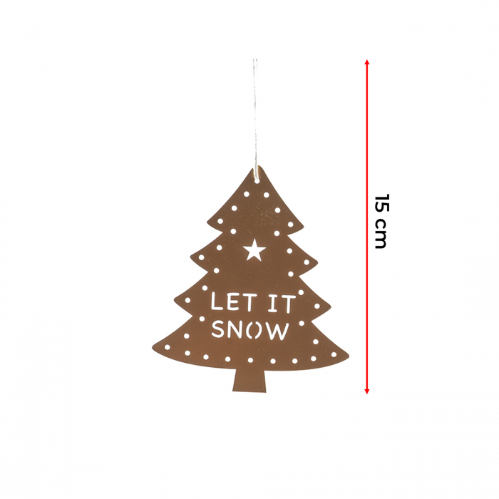 Ornament de agatat, metal, 15 cm - ExpoMob [2]