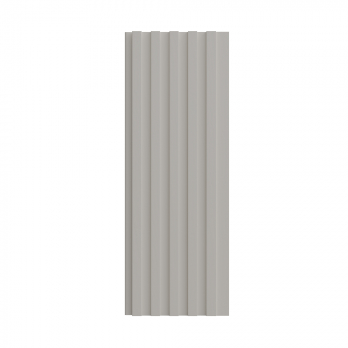 Panou riflaj decorativ BIANCO, MDF, alb, 1,2x15,8x280 cm - ExpoMob [3]