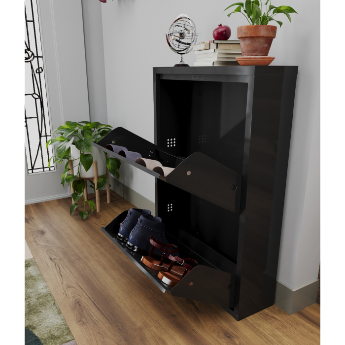 PPantofar DOUBLE, cu 2 rafturi, 50x15x71 cm [3]