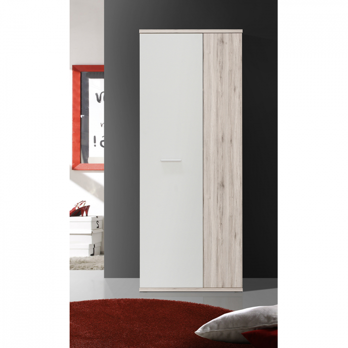 Pantofar NET106, cu 2 usi si 6 rafturi, corp sonoma, 68x179x34 cm - ExpoMob [5]