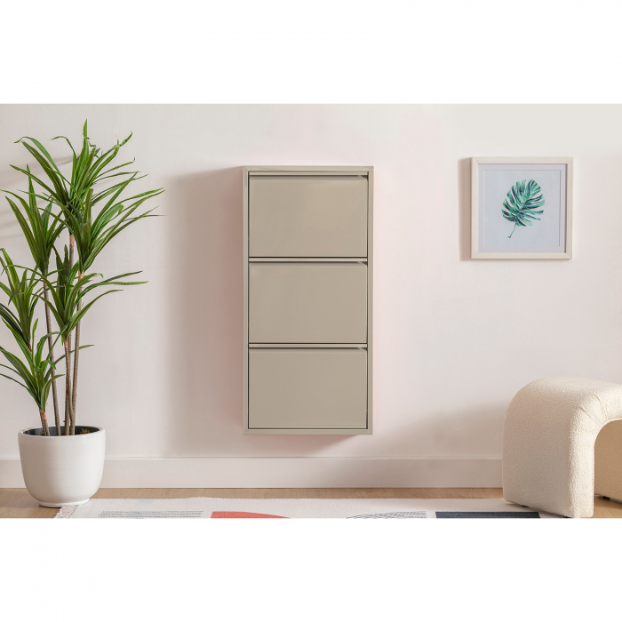 Pantofar TRIPLE, cu 3 rafturi, 55x15x100 cm - ExpoMob [4]