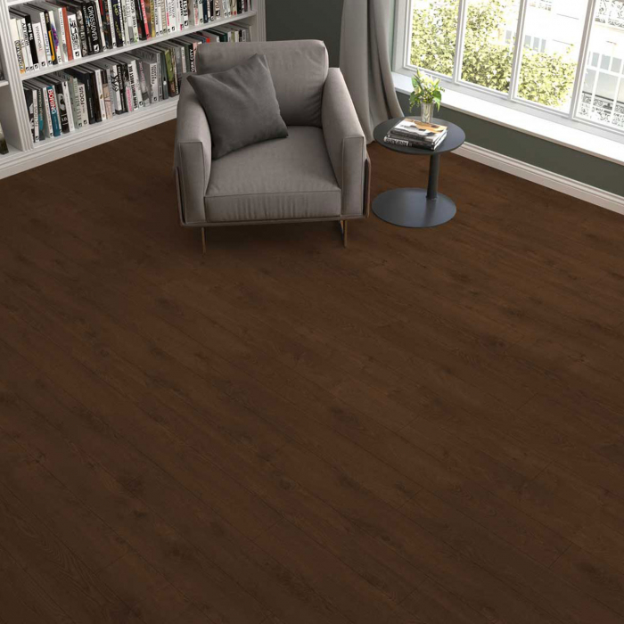 Parchet laminat EF ROSSO 12MM CL33 AC5, 1.3550 mp / cutie, maro - ExpoMob [2]