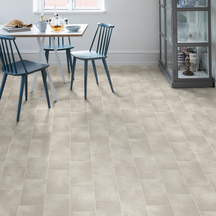 Pardoseala PVC BINGO STONE GALERIE 583, latime 2 m, grosime 2,8 mm, bej - ExpoMob [2]