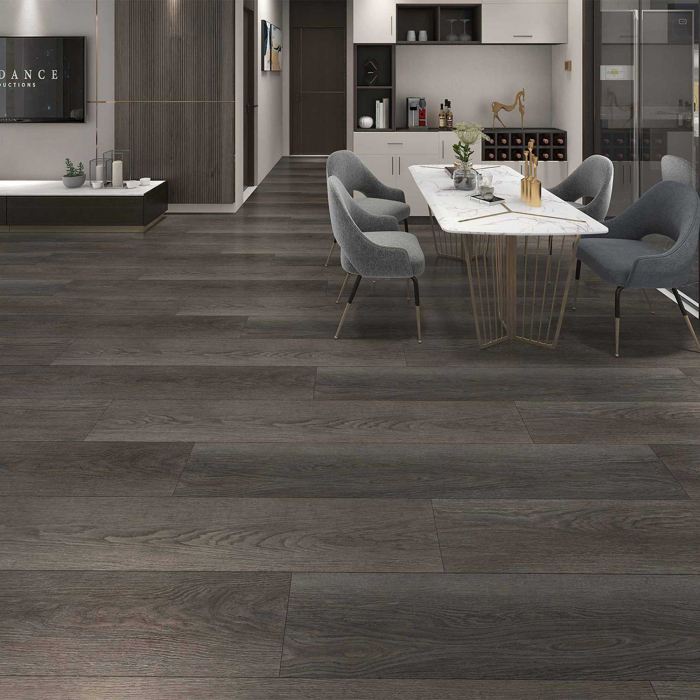 Pardoseala SPC Hav Oak 203 4+1 mm 0.3 ST, 2,503 mp / cutie, maro - ExpoMob [2]