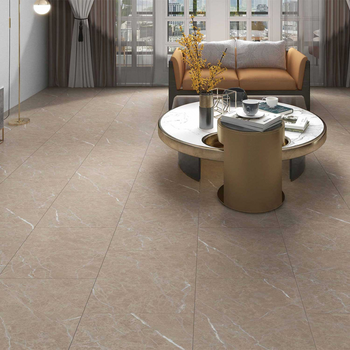 Pardoseala SPC Stone Botticino Light 806 4 mm, 2.0466 mp / cutie, beige - ExpoMob [2]