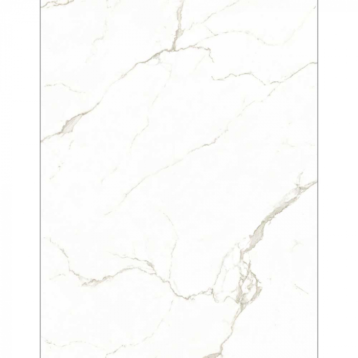 Pardoseala SPC Stone Carrara Marmor 805 5 mm, 1.674 mp cutie, alb