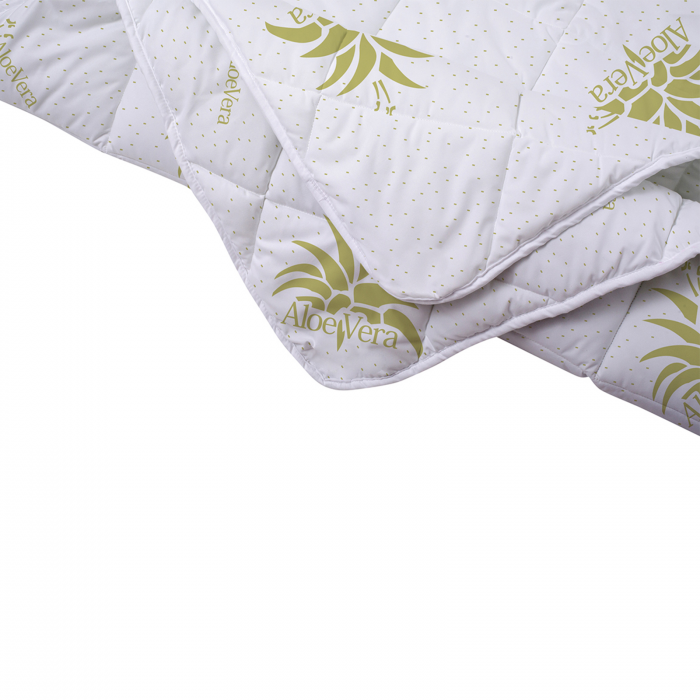 Pilota Aloe Vera microfibra + geanta, 350g/mp, 180x200 cm - ExpoMob [2]