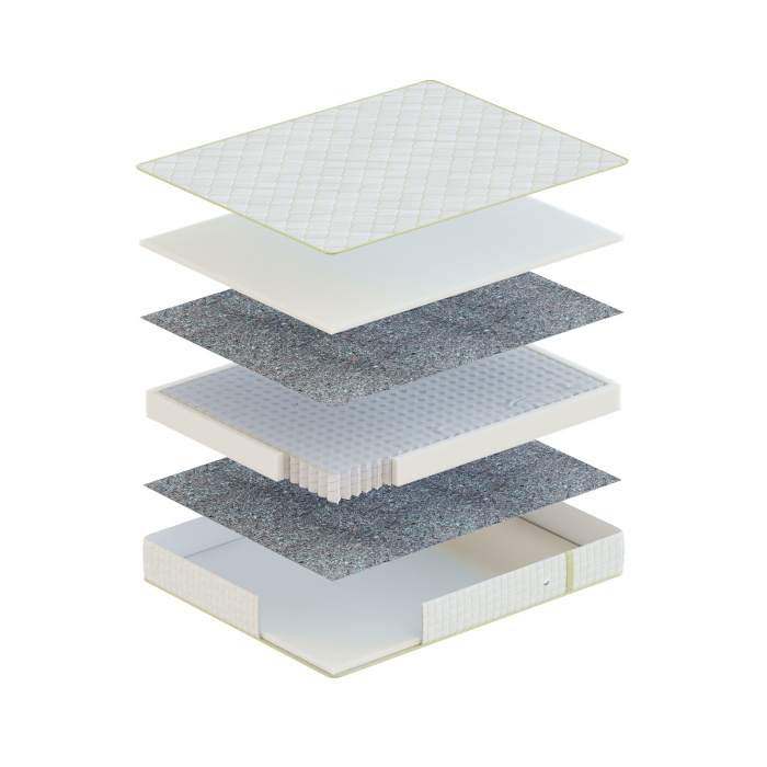 Saltea CLASSIC POCKET cu arcuri, 120x200 cm, H 27 cm, fata vara / fata iarna - ExpoMob [4]