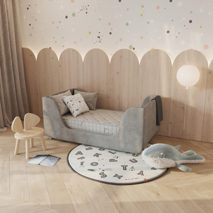 Saltea copii BABY DREAM 120x60 cm, H 12 cm, fata vara - ExpoMob [5]