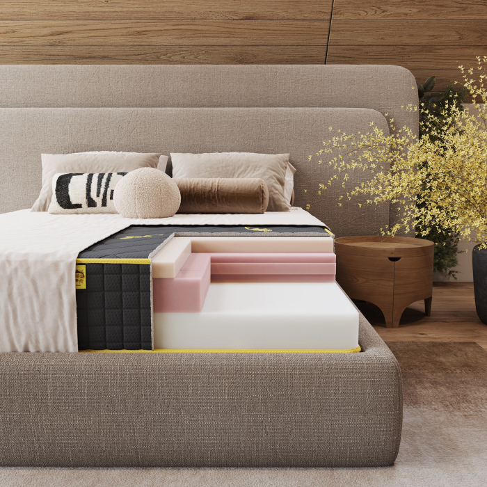Saltea SALAMANDER MEMORY FOAM 80x200 cm, H 29 cm, spuma memorie [5]