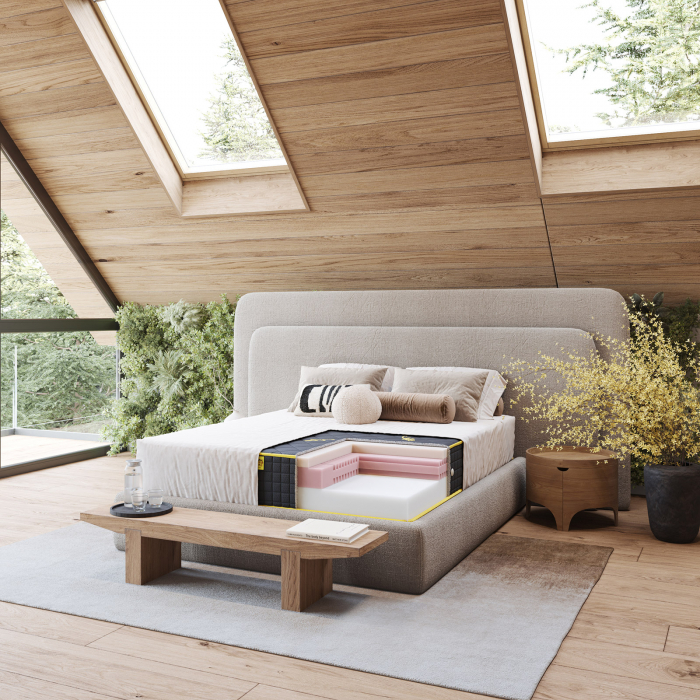 Saltea SALAMANDER MEMORY FOAM 80x200 cm, H 29 cm, spuma memorie [4]