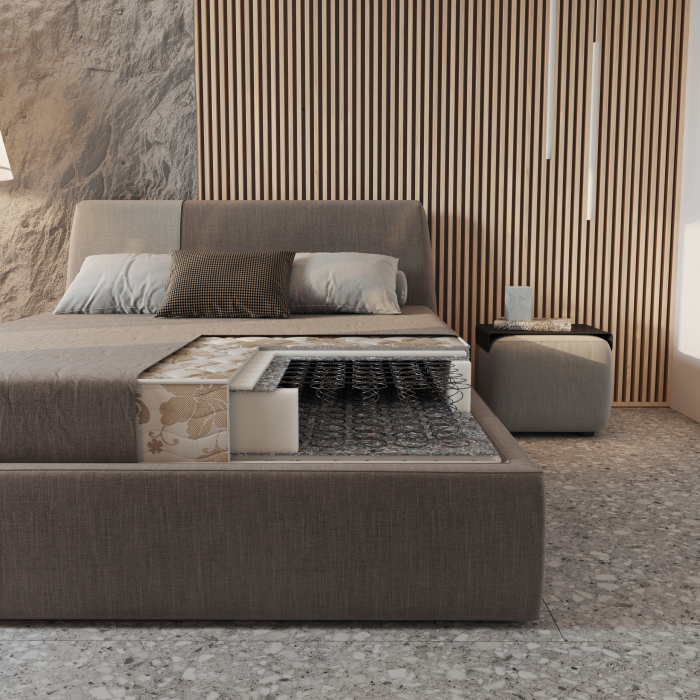 Saltea SELECT cu arcuri, 100x190 cm, H 20 cm - ExpoMob [4]