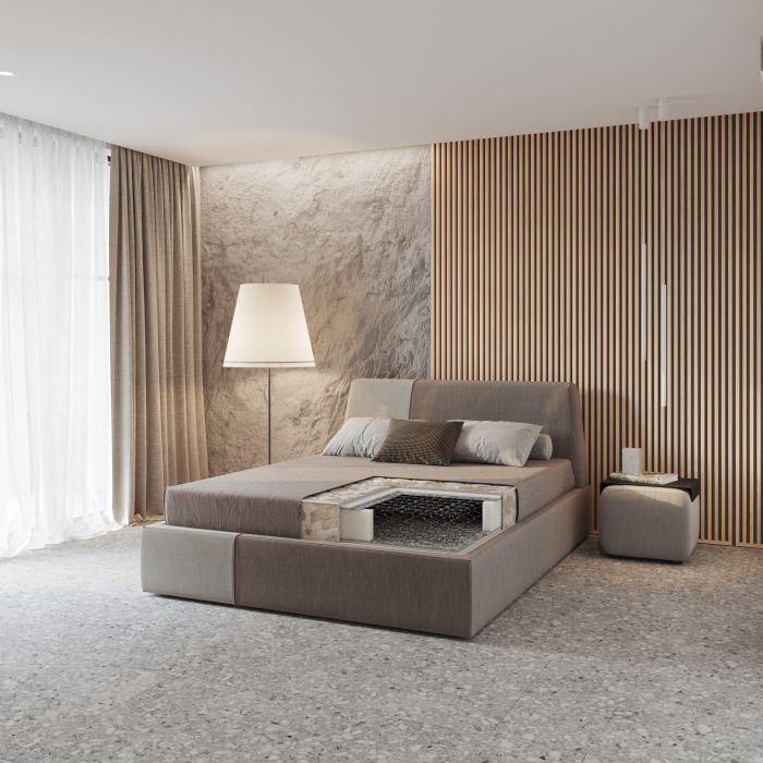 Saltea SELECT cu arcuri, 100x190 cm, H 20 cm - ExpoMob [3]
