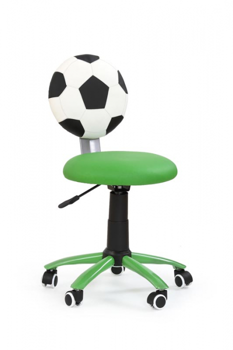Scaun birou copii GOL, rotativ, ajustabil, verde, 39x52x75 cm - ExpoMob [2]