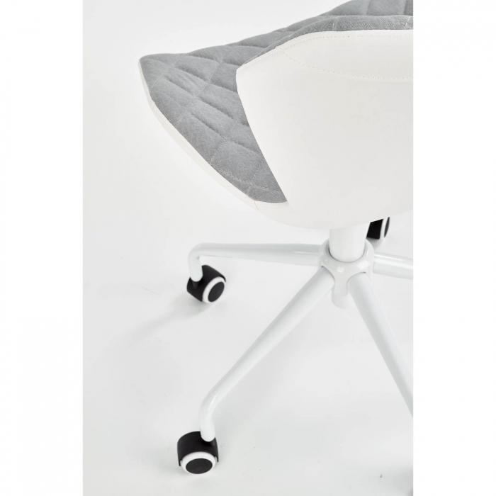 Scaun birou copii MATRIX 3, gri + alb, 48x57x79 cm - ExpoMob [5]