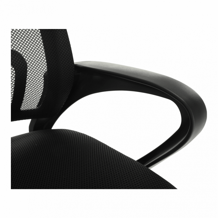 Scaun de birou, plasă neagră/negru, Dex 2 New - Expomob [9]