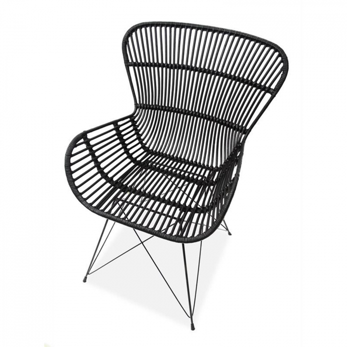 Scaun de gradina K335, ratan, 61/63x90x45 cm - Expomob [3]