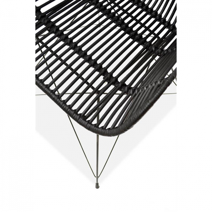 Scaun de gradina K335, ratan, 61/63x90x45 cm - Expomob [5]