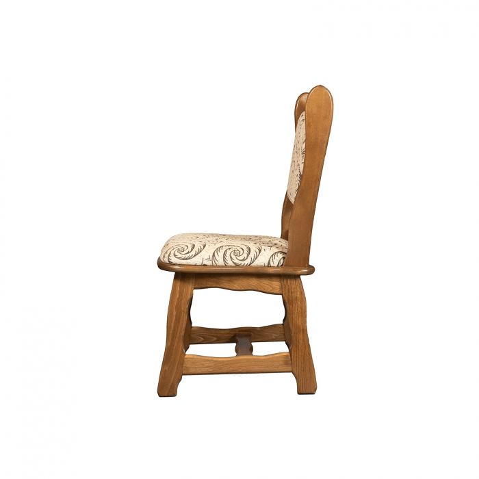 Scaun living FLANDER, cadru nuc, 50x48x95 cm - ExpoMob [2]