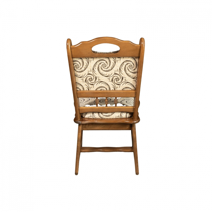Scaun living FLANDER, cadru nuc, 50x48x95 cm - ExpoMob [3]