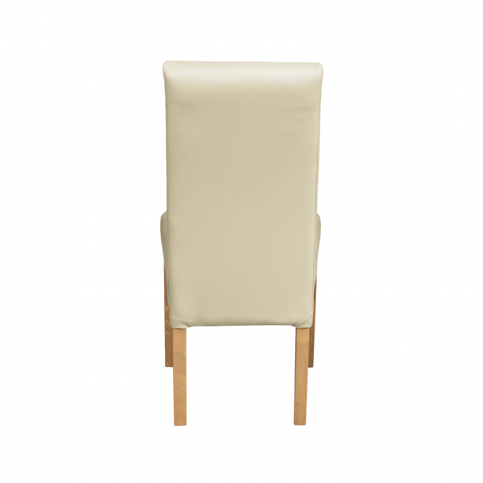 Scaun living TEO LUX, picioare lemn natur, 46x60x98 cm [3]