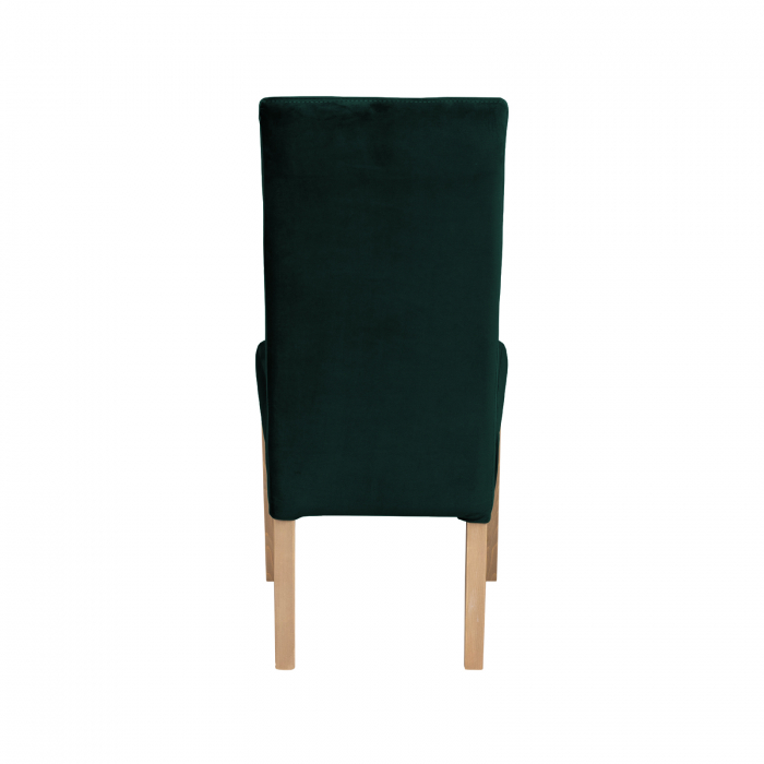 Scaun living TEO LUX, picioare lemn natur, stofa, 46x60x98 cm [3]