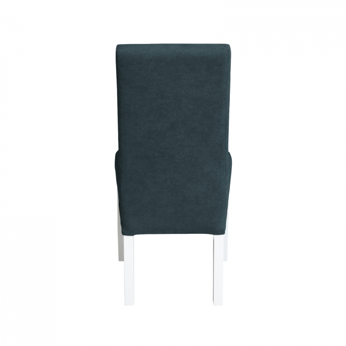 Scaun living TEO, picioare lemn alb, stofa, 46x60x98 cm [3]