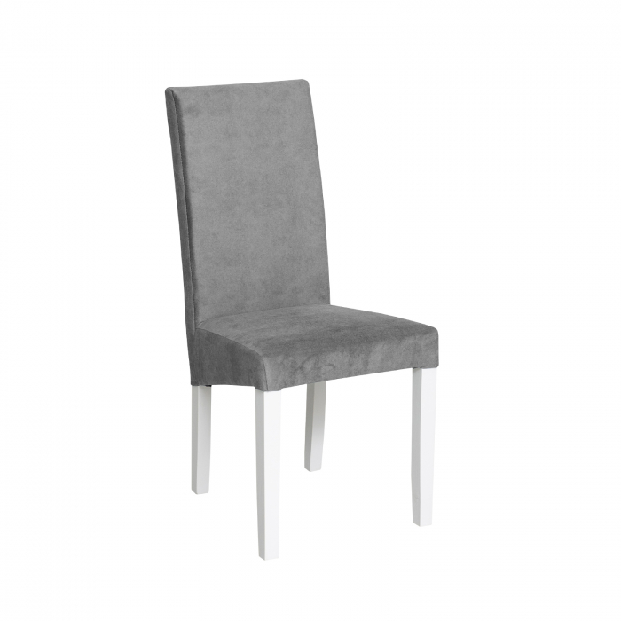 Scaun living TEO, picioare lemn alb, stofa z, 46x60x98 cm [2]