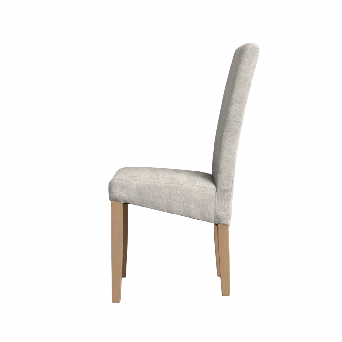 Scaun living TEO, picioare lemn natur, stofa, 46x60x98 cm [2]