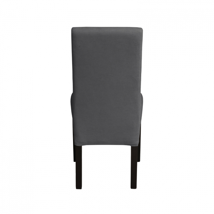 Scaun living TEO, picioare lemn wenge, stofa, 46x60x98 cm [3]