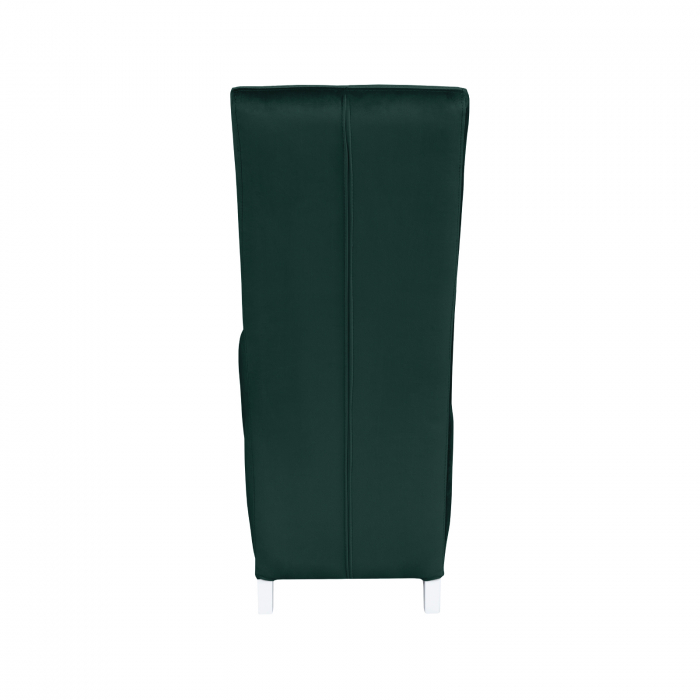 Scaun living VANESSA, picioare lemn alb, stofa, 47x60x110 cm [3]