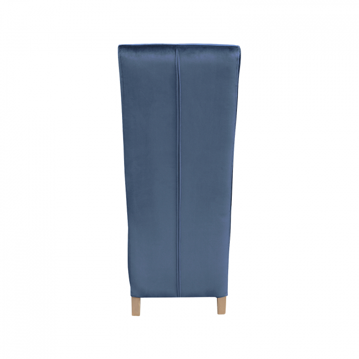 Scaun living VANESSA, picioare lemn natur, stofa, 47x60x110 cm [3]