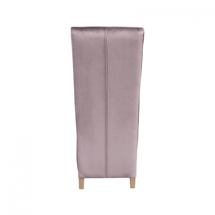 Scaun living VANESSA, picioare lemn natur, stofa, 47x60x110 cm [3]
