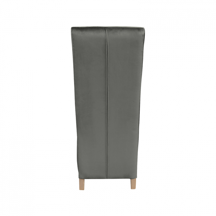 Scaun living VANESSA, picioare lemn natur, stofa, 47x60x110 cm [3]