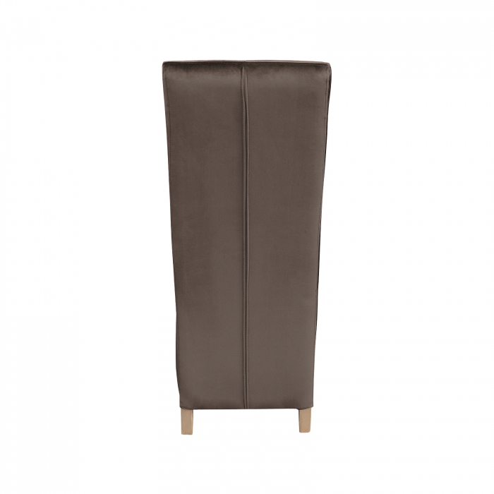 Scaun living VANESSA, picioare lemn natur, stofa, 47x60x110 cm [3]
