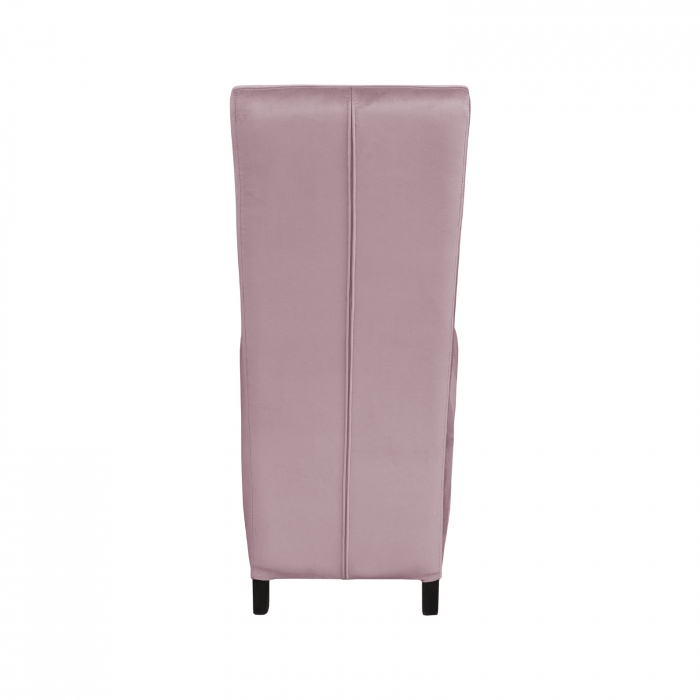 Scaun living VANESSA, picioare lemn wenge, stofa, 47x60x110 cm [3]