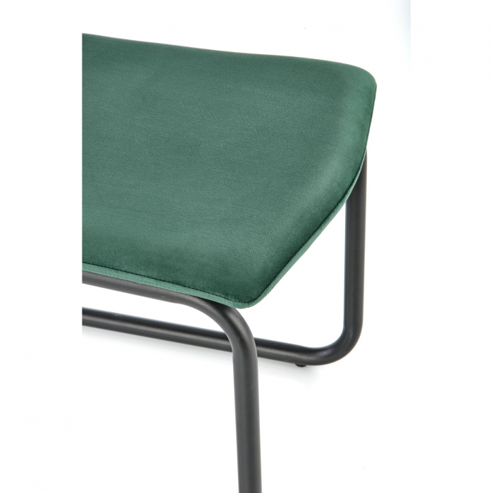 Scaun tapitat K 444, verde, 46x54x97 cm [7]