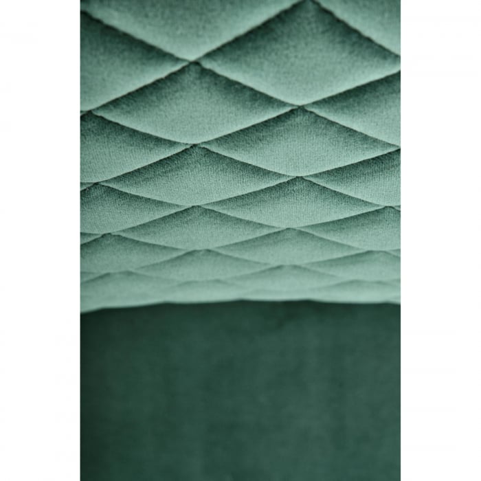 Scaun tapitat K 444, verde, 46x54x97 cm [8]