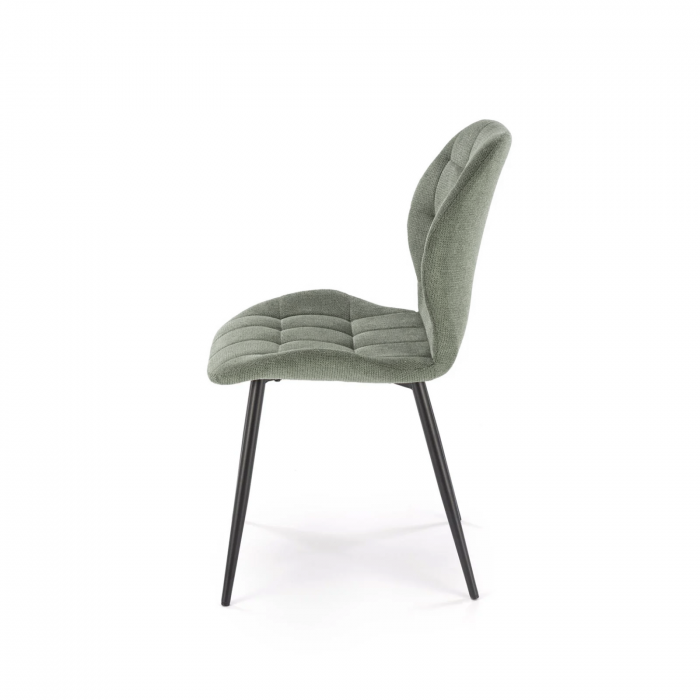 Scaun tapitat K 548, olive, 47x55x84 cm [5]