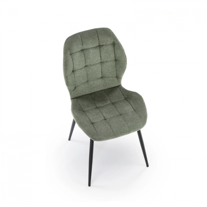 Scaun tapitat K 548, olive, 47x55x84 cm [2]