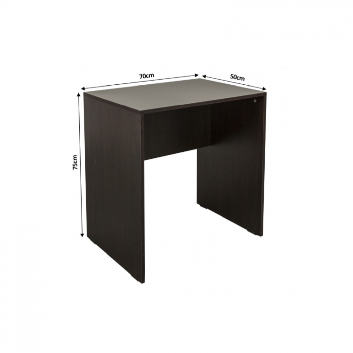Set birou 70 ALMA, sonoma inchis, 70x50x75 cm si scaun de birou GOLF LX, 47x57x102/115 cm - ExpoMob [4]