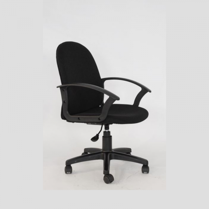 Set birou PC SKM-12, wenge, 82x60x74 cm  si scaun birou directorial CALIPSO, negru, 50x48x92/102 cm - ExpoMob [4]