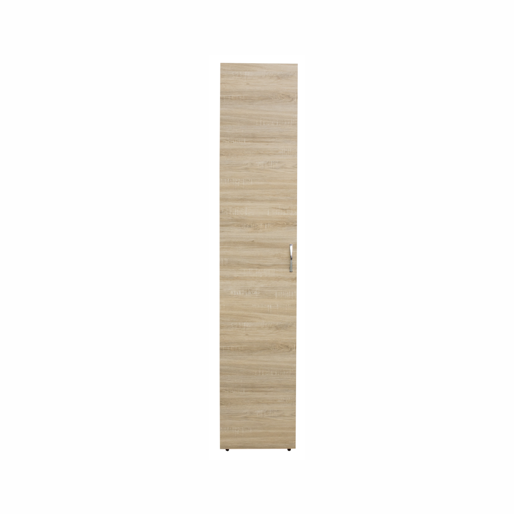 Set dormitor modular ALMA, 3 piese, pat de colt 120x200 cm, colt interschimbabil, dulap 2 usi, dulap 1 usa, sonoma inchis + deschis [2]