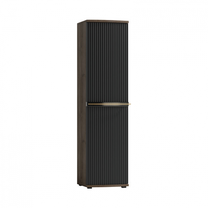 Set Living VAL GARDENA Z.P., 4 corpuri, cu lumini LED si Comoda VG12, 2 usi, 3 sertare - ExpoMob [5]